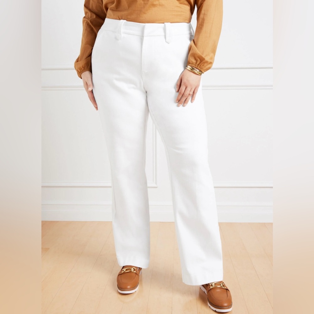 Talbots Women's White Jeans size 12